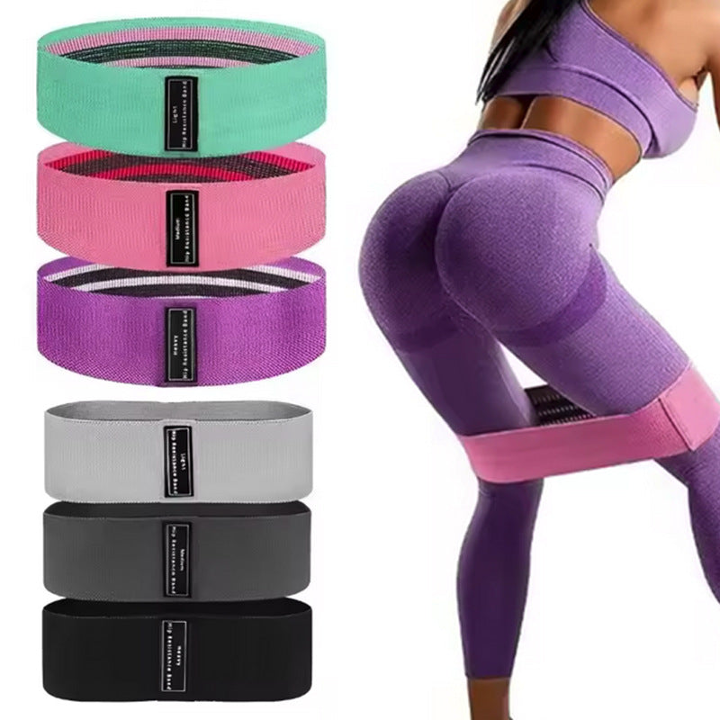 Elastic Fitness Resistance Band for Yoga and Hip Training