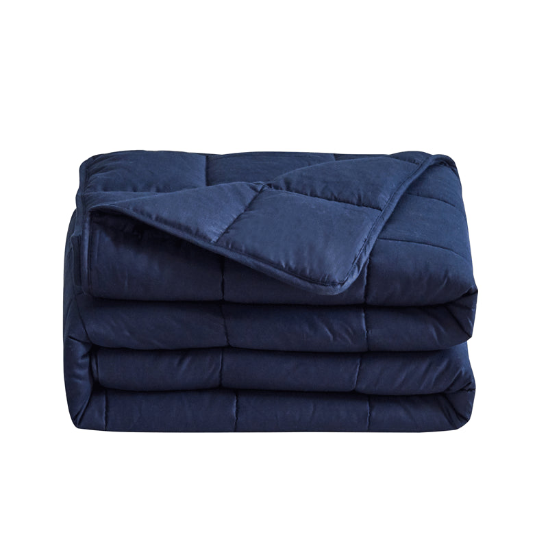 Weighted Brushed Polyester Blanket