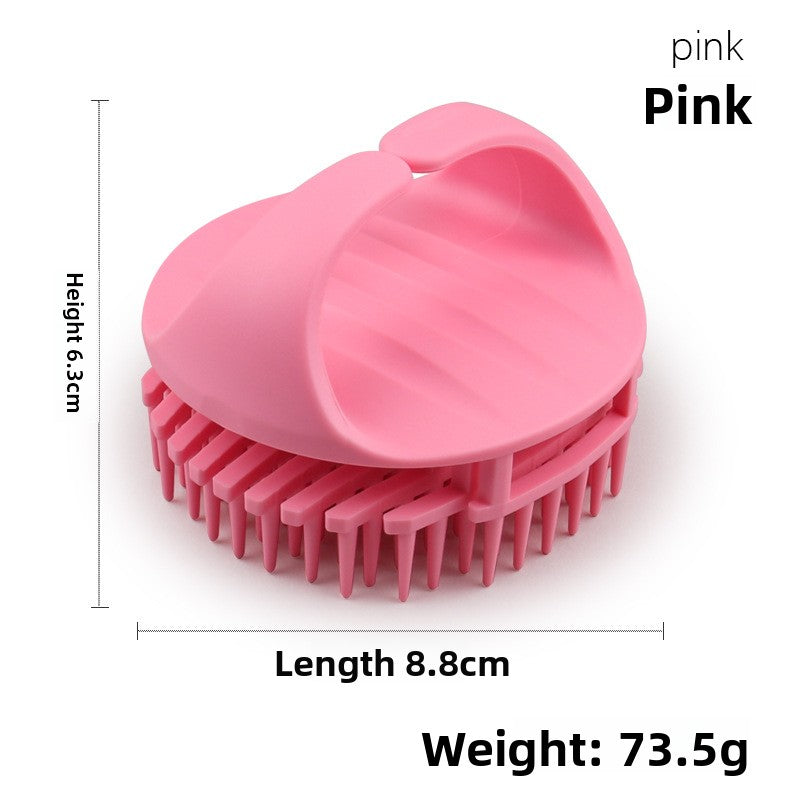 Personal care shampoo massage brush
