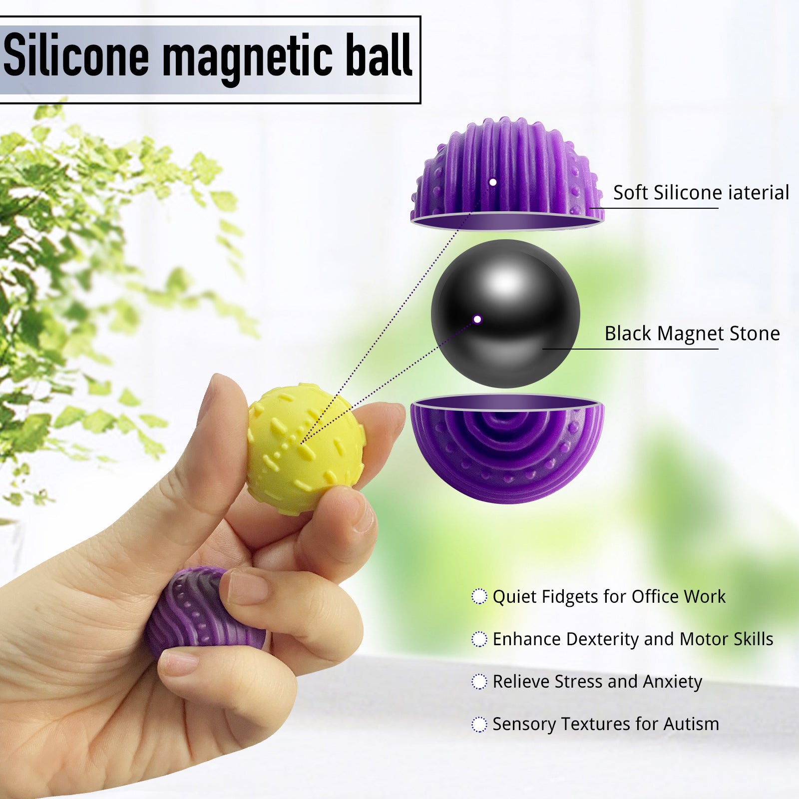 Sensory Magnetic Stress Relief Toys