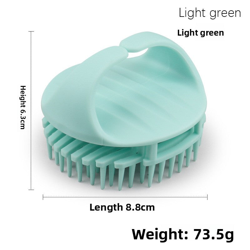 Personal care shampoo massage brush